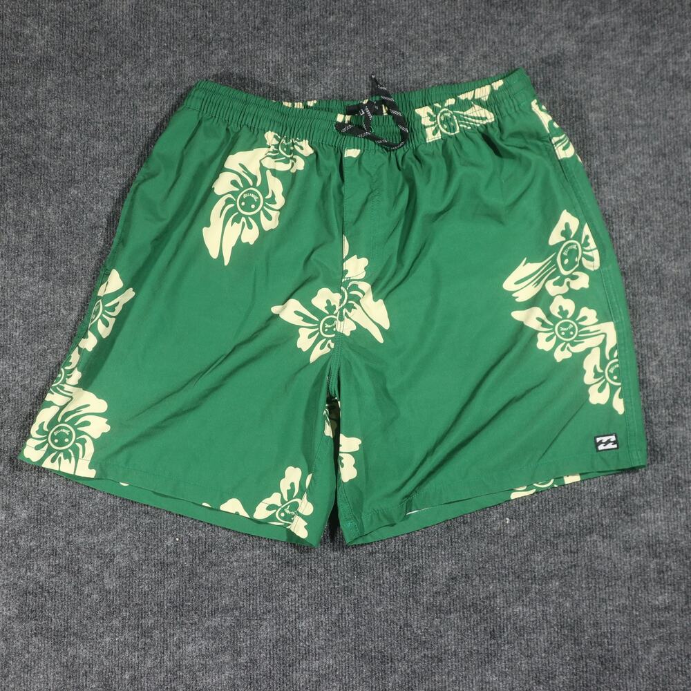 Billabong Floral Green Board Shorts XXL